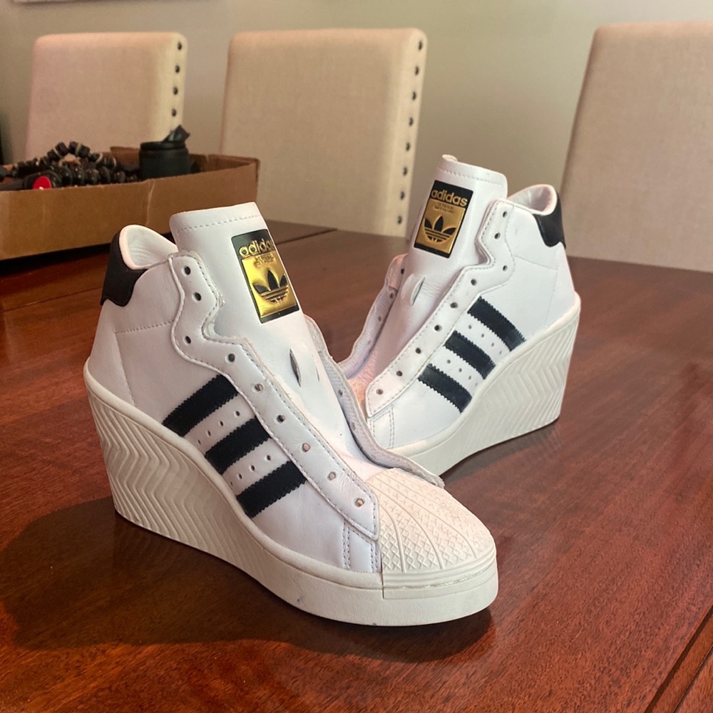 Adidas superstar Ellure ‘White Black’